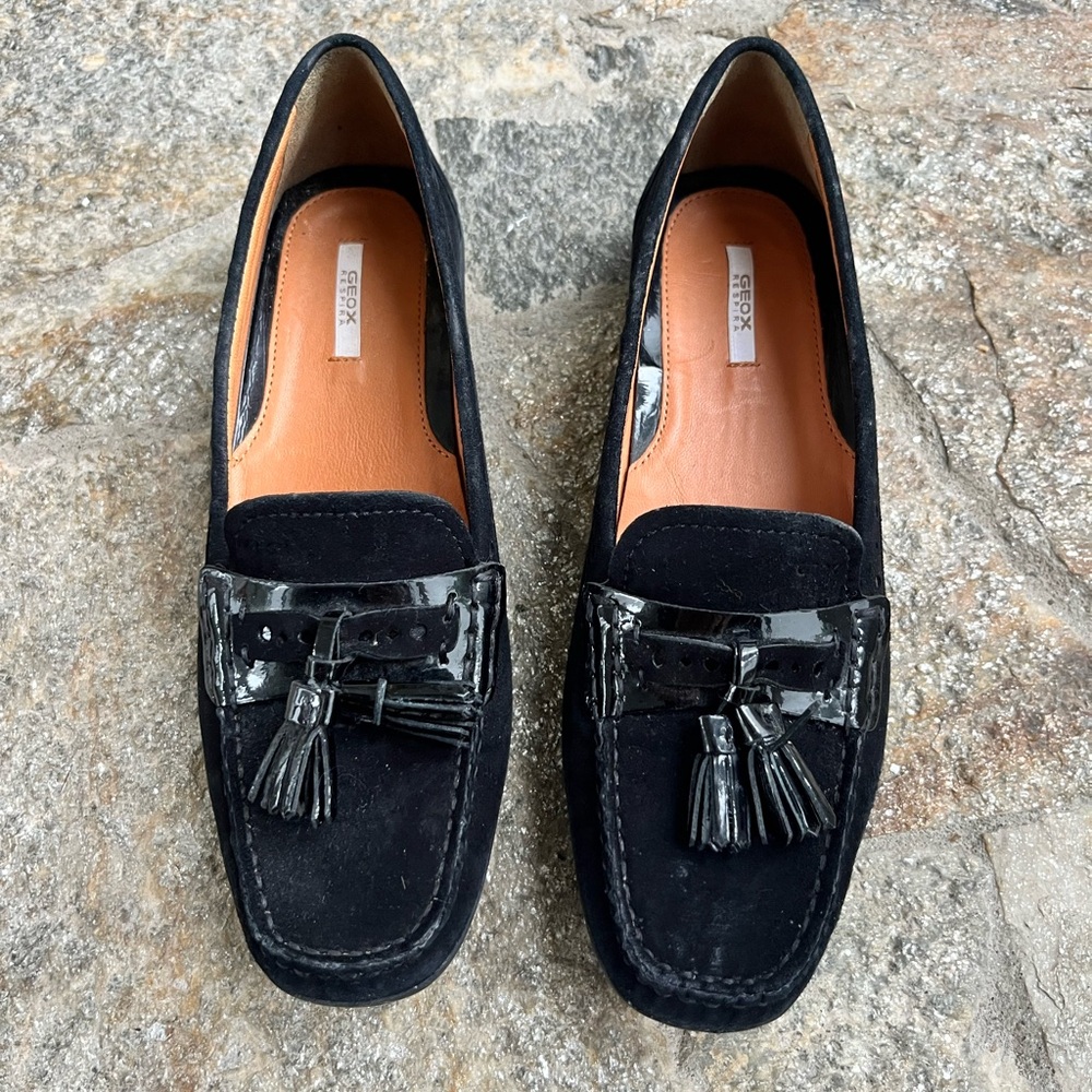 Black mocassin by Geox size 8